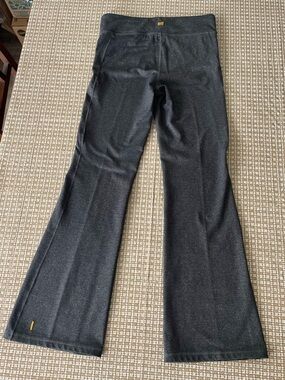 Lucy Power Max Wide Leg Leggings Heather Gray Medium EUC